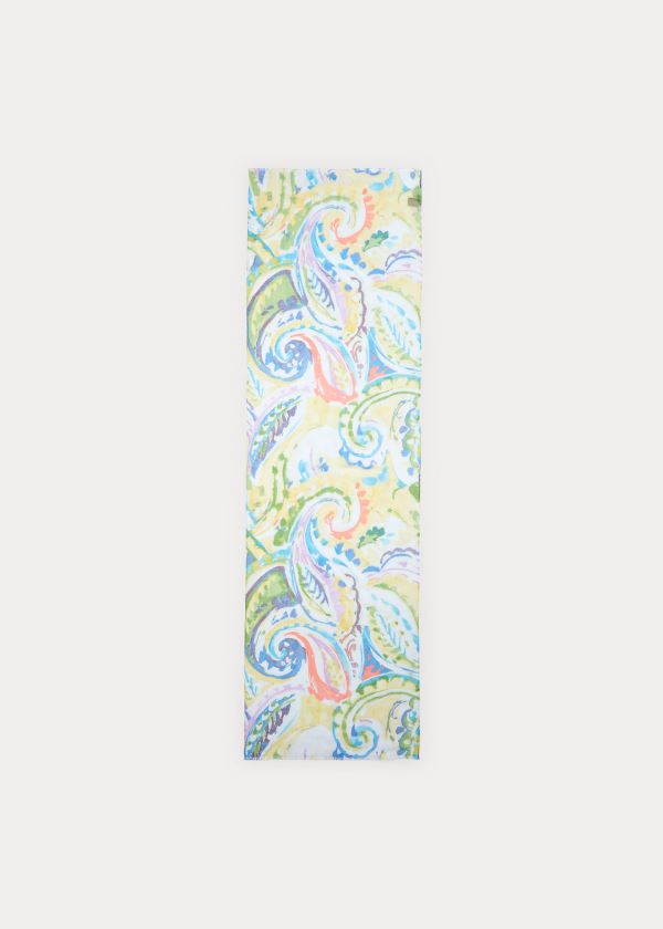 Women's Ralph Lauren Paige Ramie Scarf | 769105OWZ